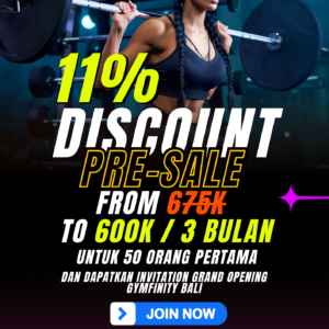 Gymfinity PreSale 3 Months