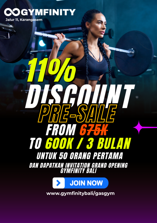 Gymfinity PreSale 3 Months