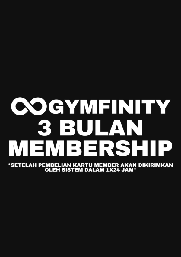 Gymfinity Membership 3 Bulanan
