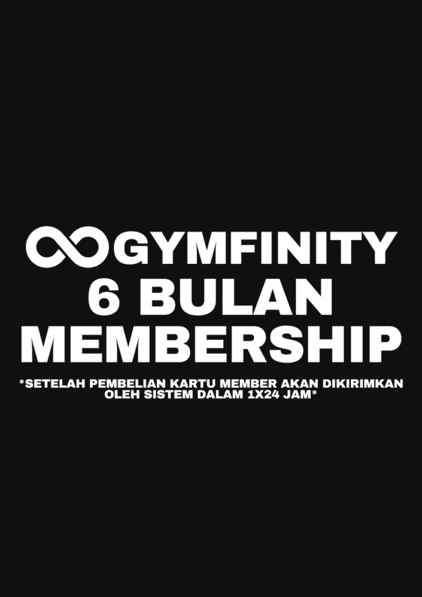 Gymfinity Membership 6 Bulanan